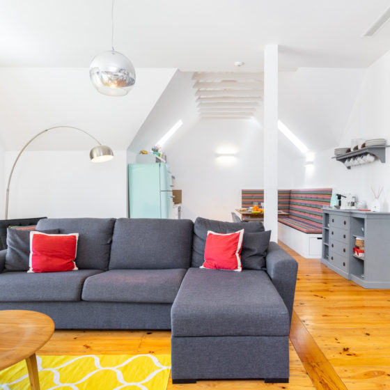 Top floor living room