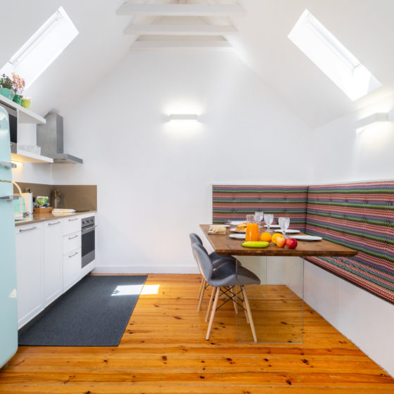 Top floor dining area